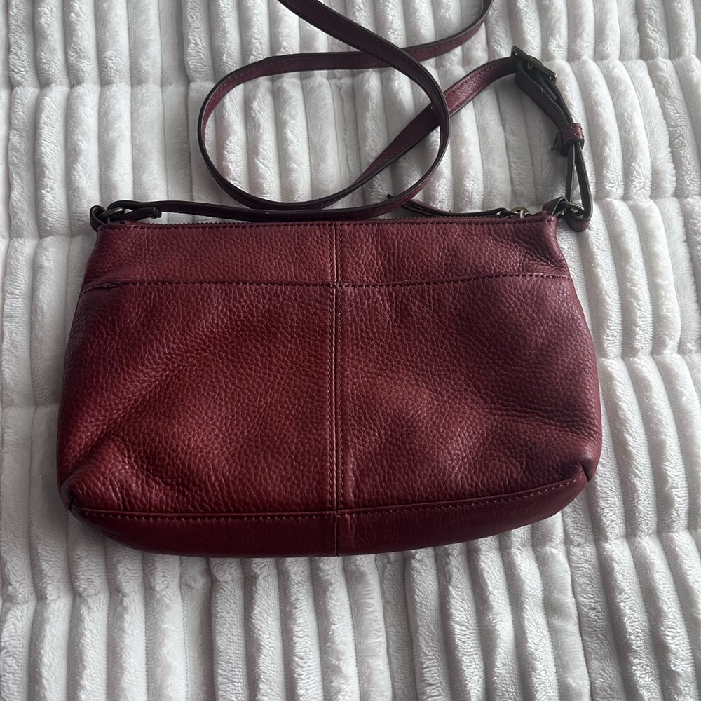 Leather Crossbody Bag - Picture 5 of 11